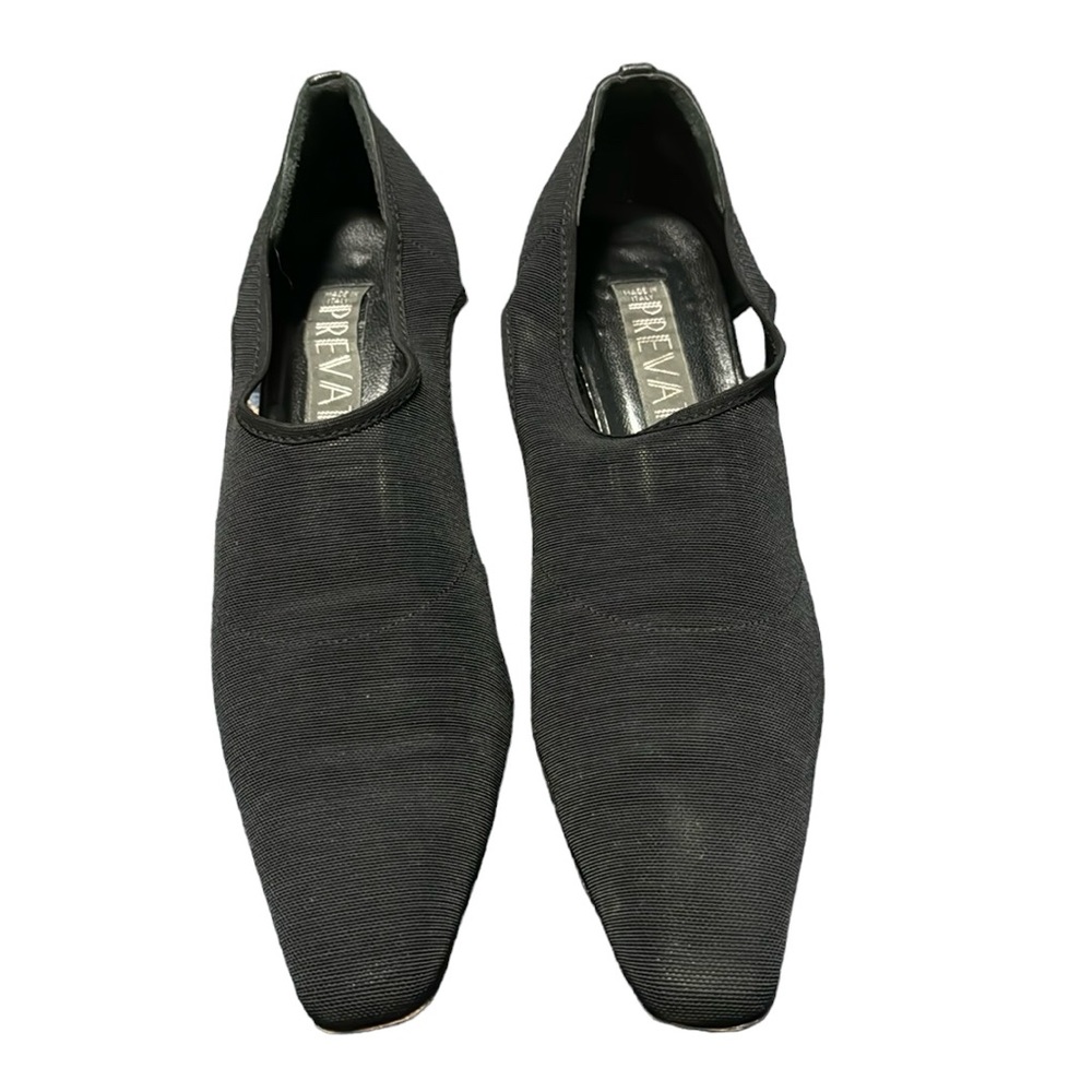 Prevata mesh 2 inch heels in black. VGUC. Size 7.5